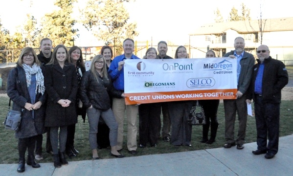 Credit Unions Working Together Present $10,000 to Deschutes Children’s Foundation