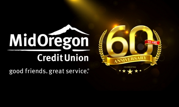 Mid Oregon Credit Union Turns 60!