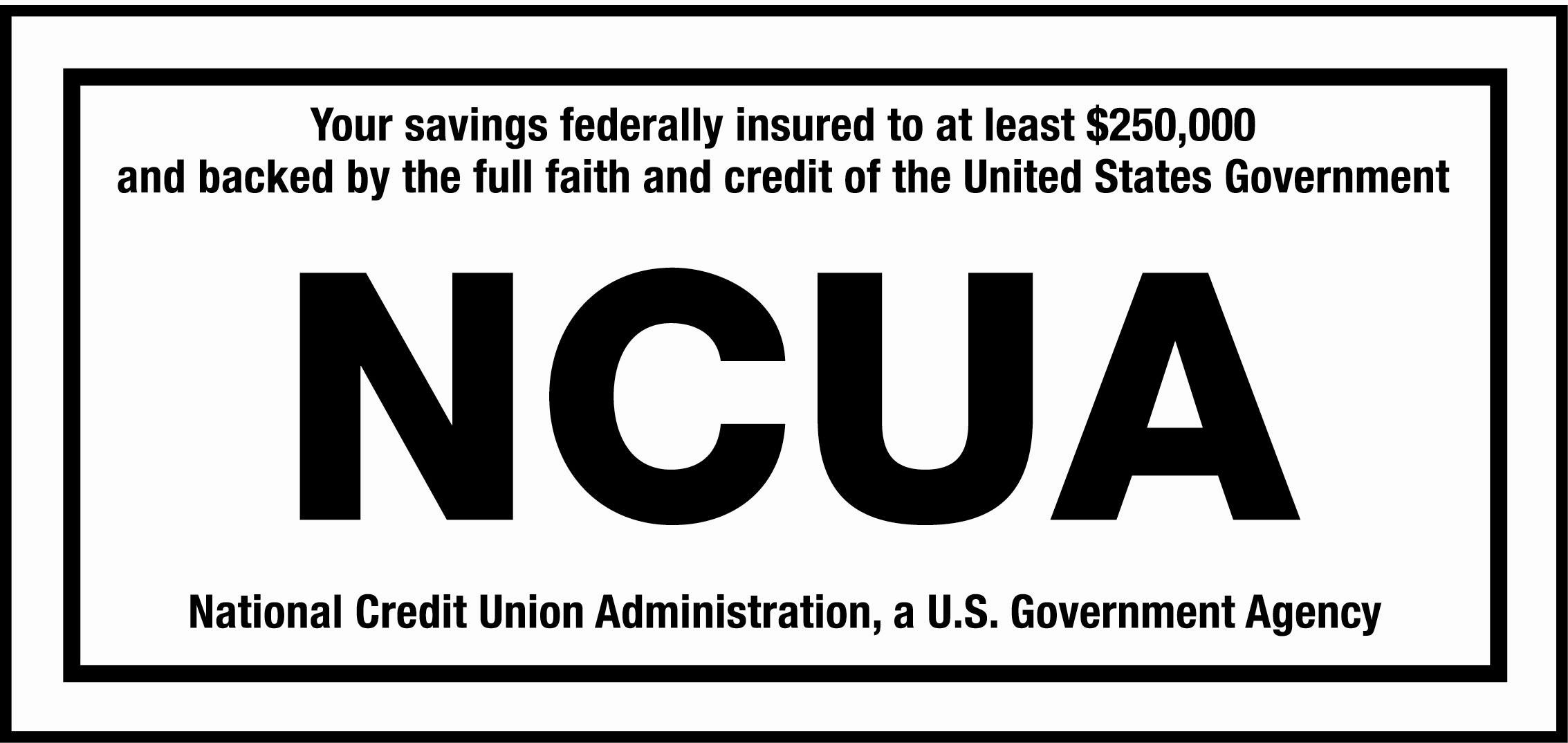 NCUA Insurance Label