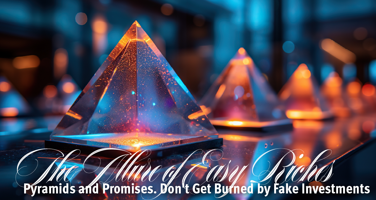 Pyramids and Promises. Don’t Get Burned by Fake Investments