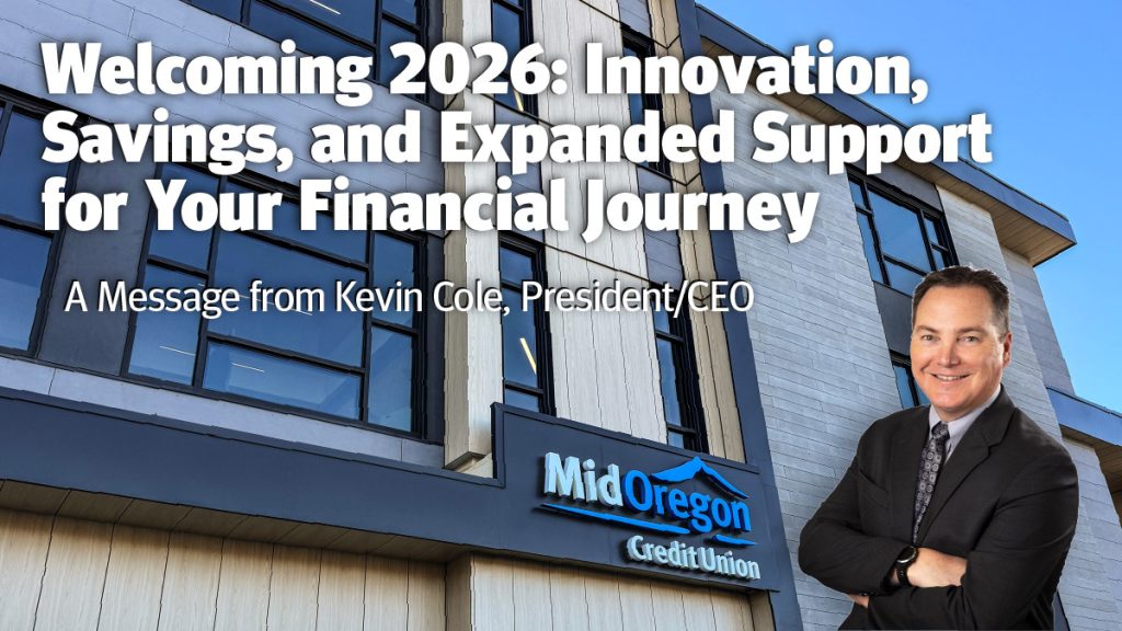 Message from Kevin Cole, 2026