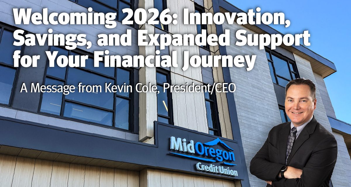 Message from Kevin Cole, President & CEO